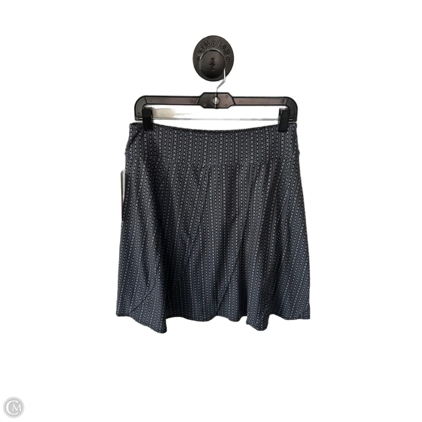 Athletic Skirt By Prana In Black & Grey, Size: 4