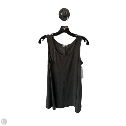 Top Sleeveless Basic By Chalet In Grey, Size: S