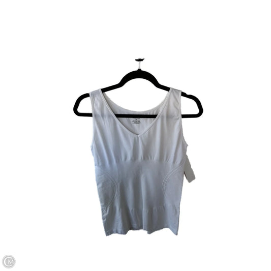 Top Sleeveless Basic By Clothes Mentor In White, Size: Xl