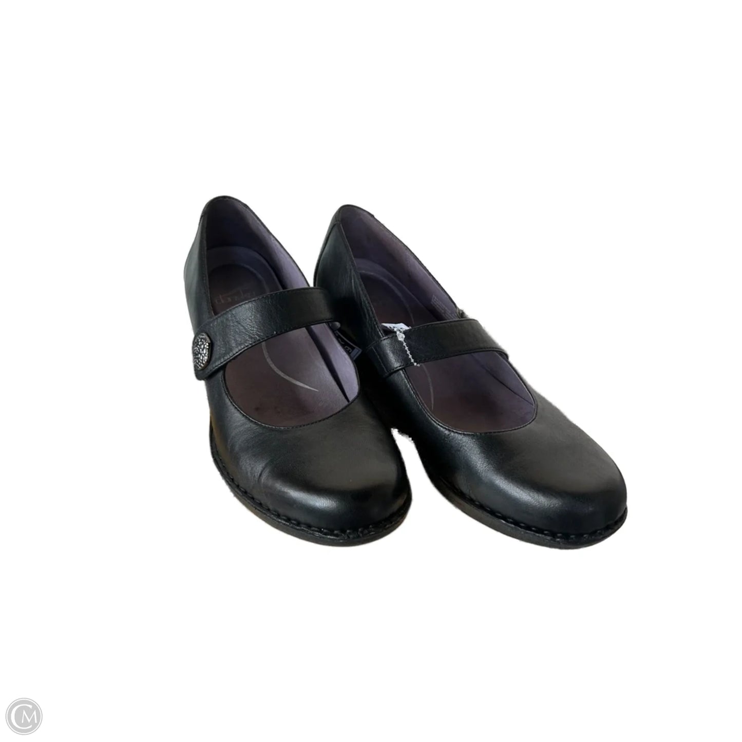 Shoes Heels Kitten By Dansko In Black, Size: 11.5