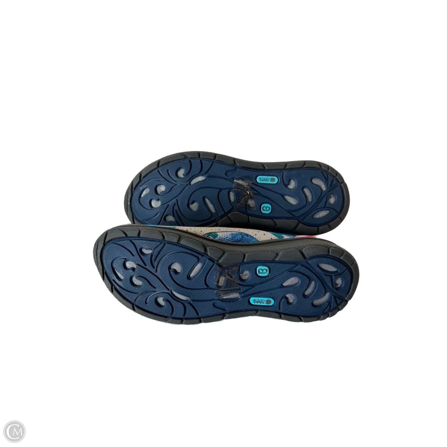 Shoes Sneakers By Bzees In Blue, Size: 6.5