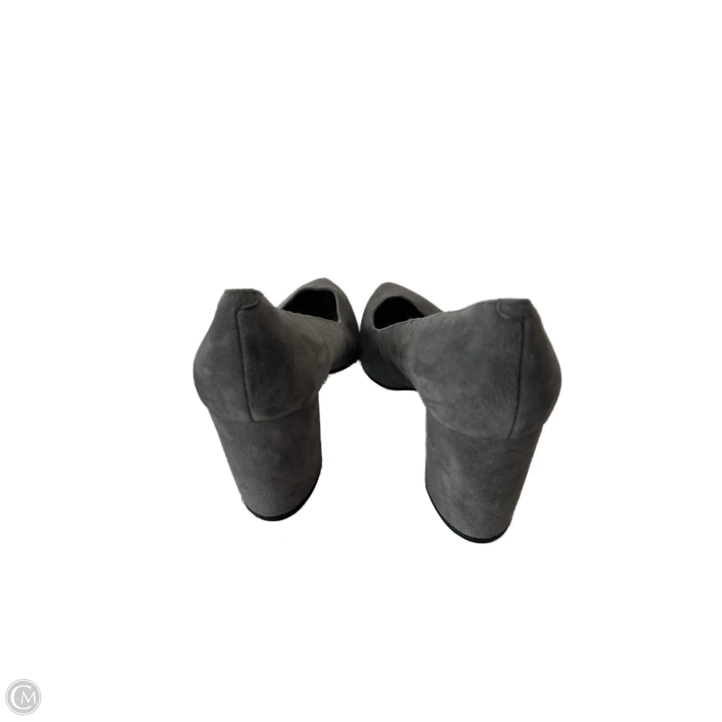 Shoes Heels Block By Marc Fisher In Grey, Size: 7.5