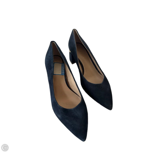 Shoes Heels Block By Clothes Mentor In Blue, Size: 7.5