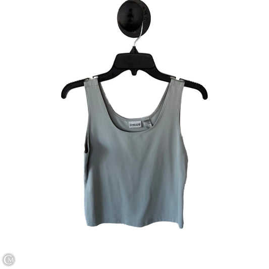 Top Sleeveless Basic By Chicos In Grey, Size: S