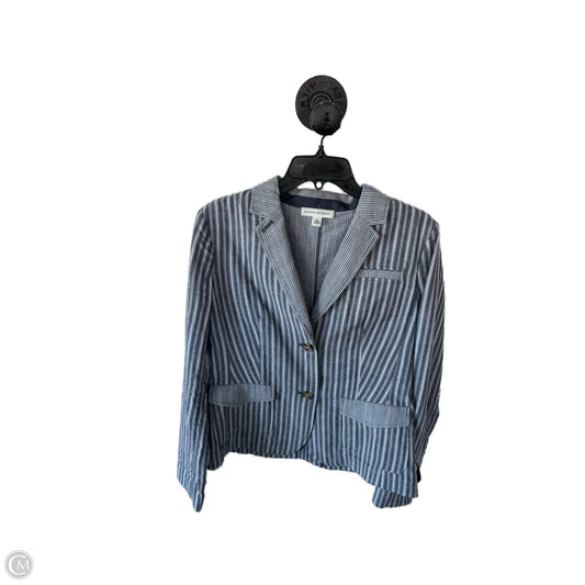Blazer By Banana Republic In Grey & White, Size: M