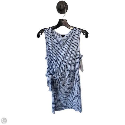 Dress Casual Short By Talbots In Blue & White, Size: M
