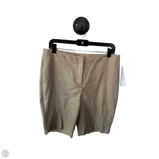 Shorts By Chicos In Tan, Size: 10