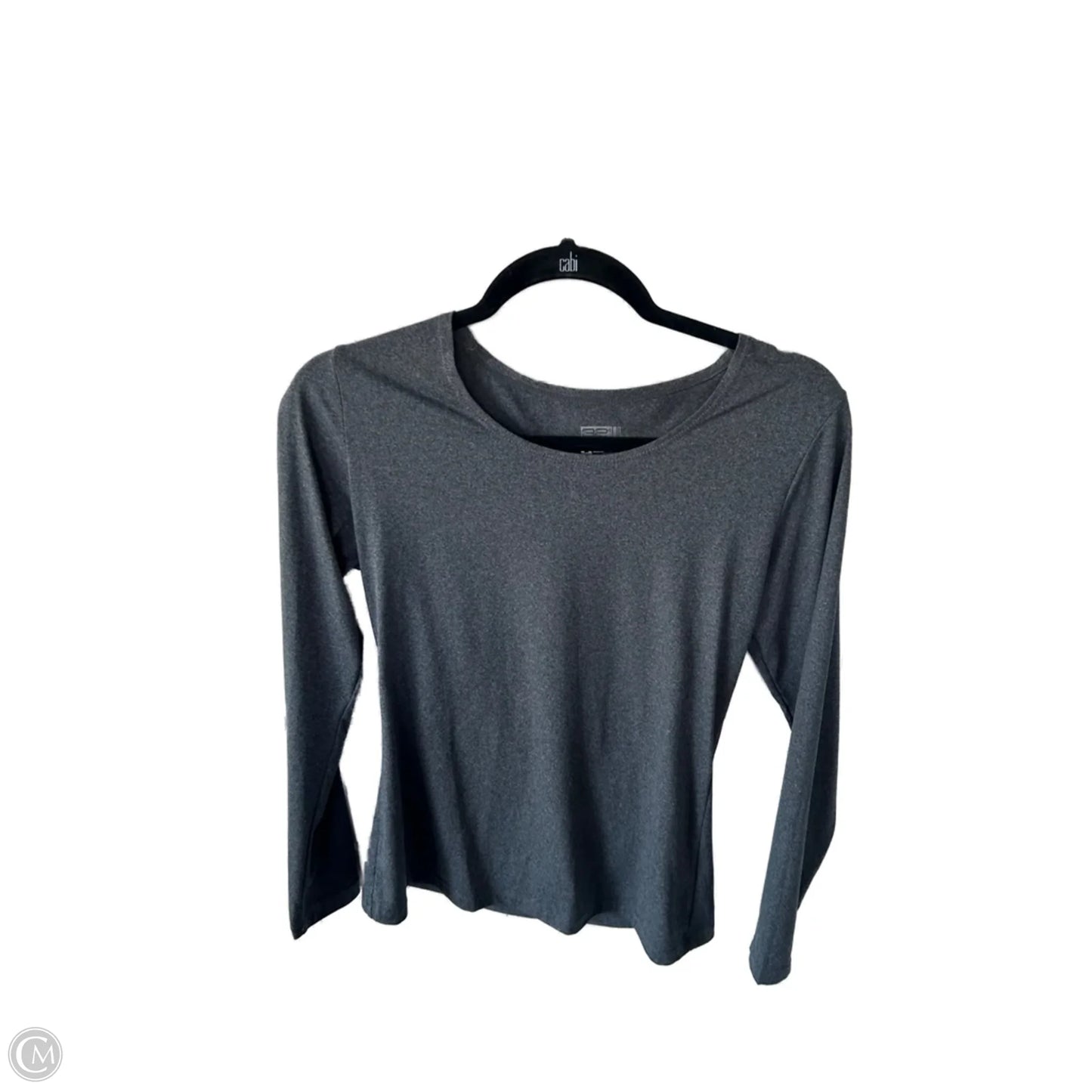 Athletic Top Long Sleeve Crewneck By 32 Degrees In Grey, Size: M
