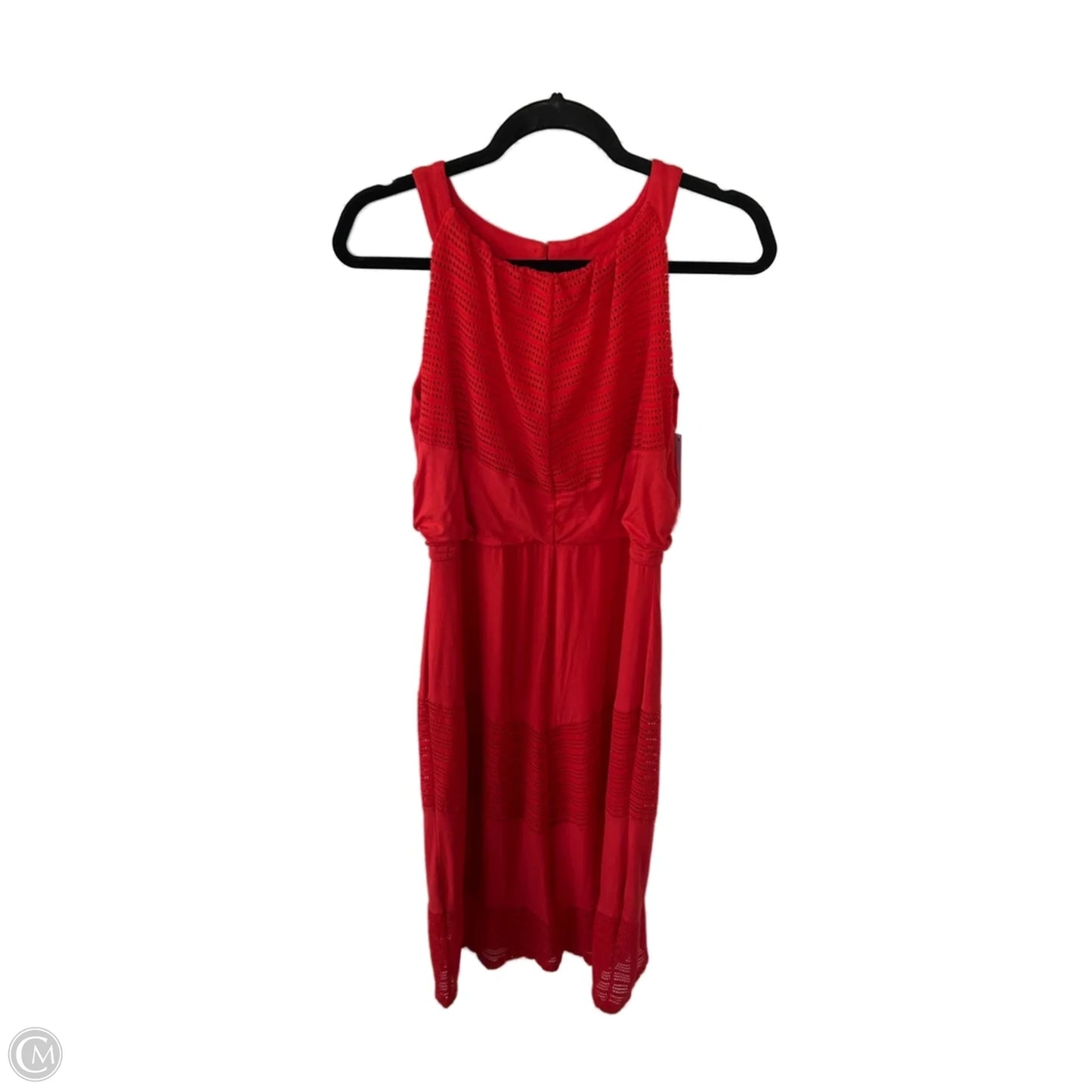 Dress Casual Maxi By Chicos In Red, Size: S