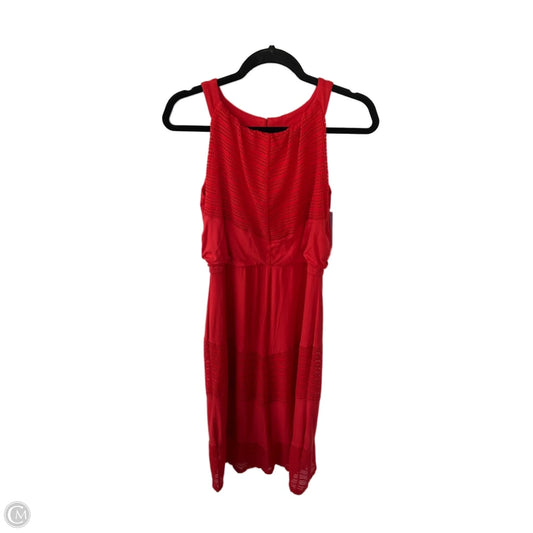 Dress Casual Maxi By Chicos In Red, Size: S