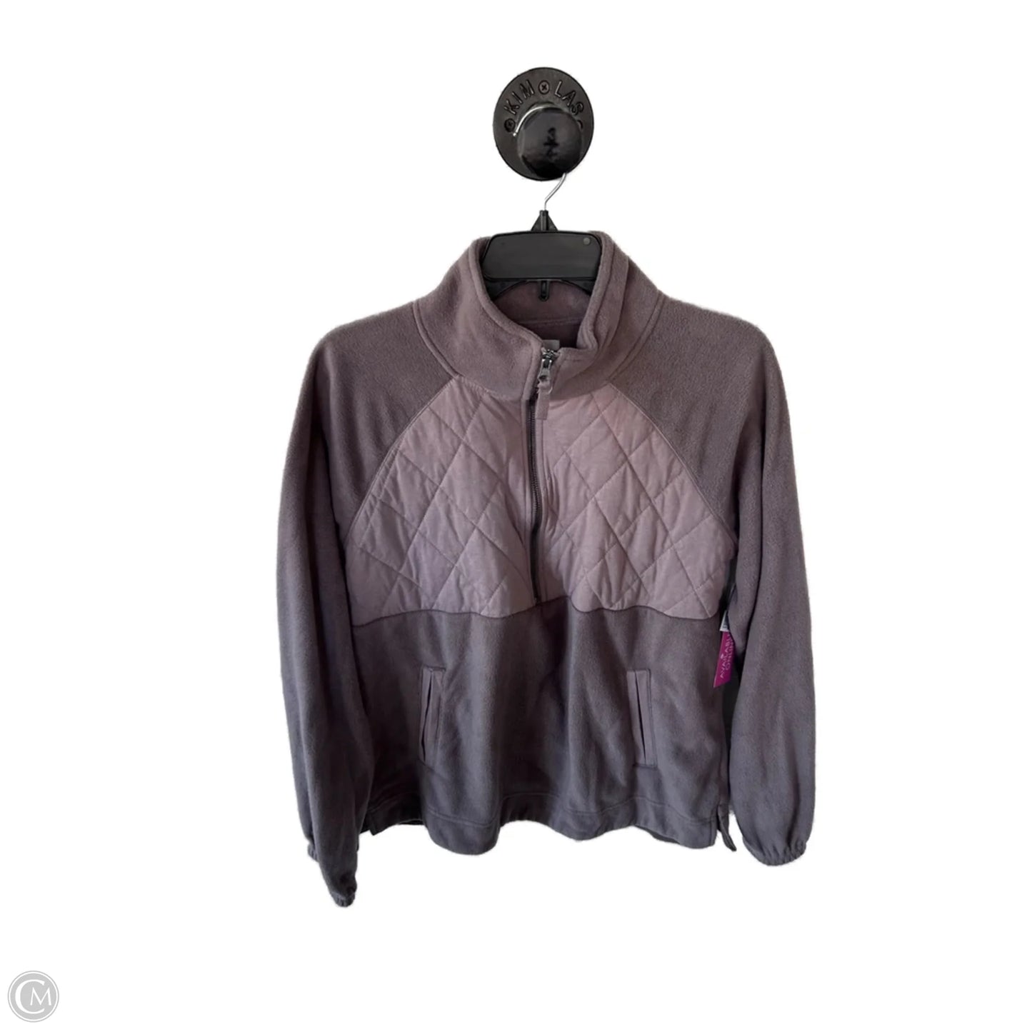 Jacket Fleece By Maurices In Brown, Size: M