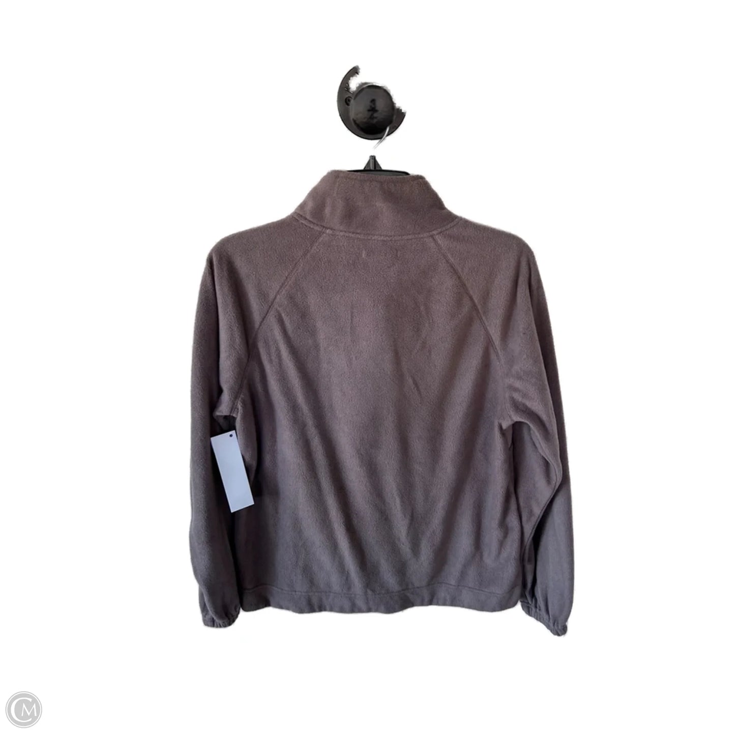Jacket Fleece By Maurices In Brown, Size: M