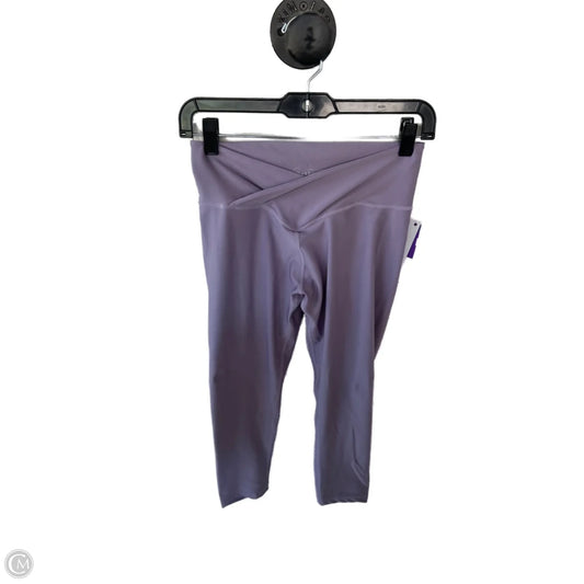 Athletic Leggings Capris By Cmf In Purple, Size: 8