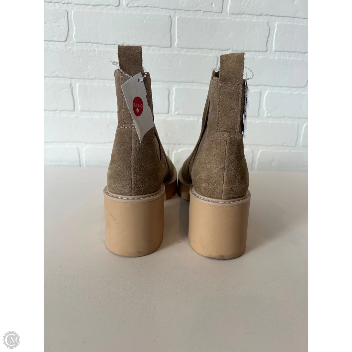 Boots Mid-calf Heels By Dolce Vita In Tan, Size: 8