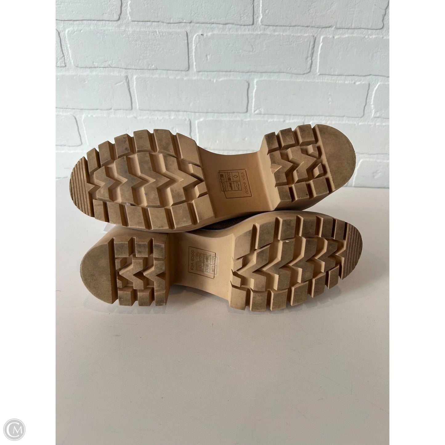 Boots Mid-calf Heels By Dolce Vita In Tan, Size: 8