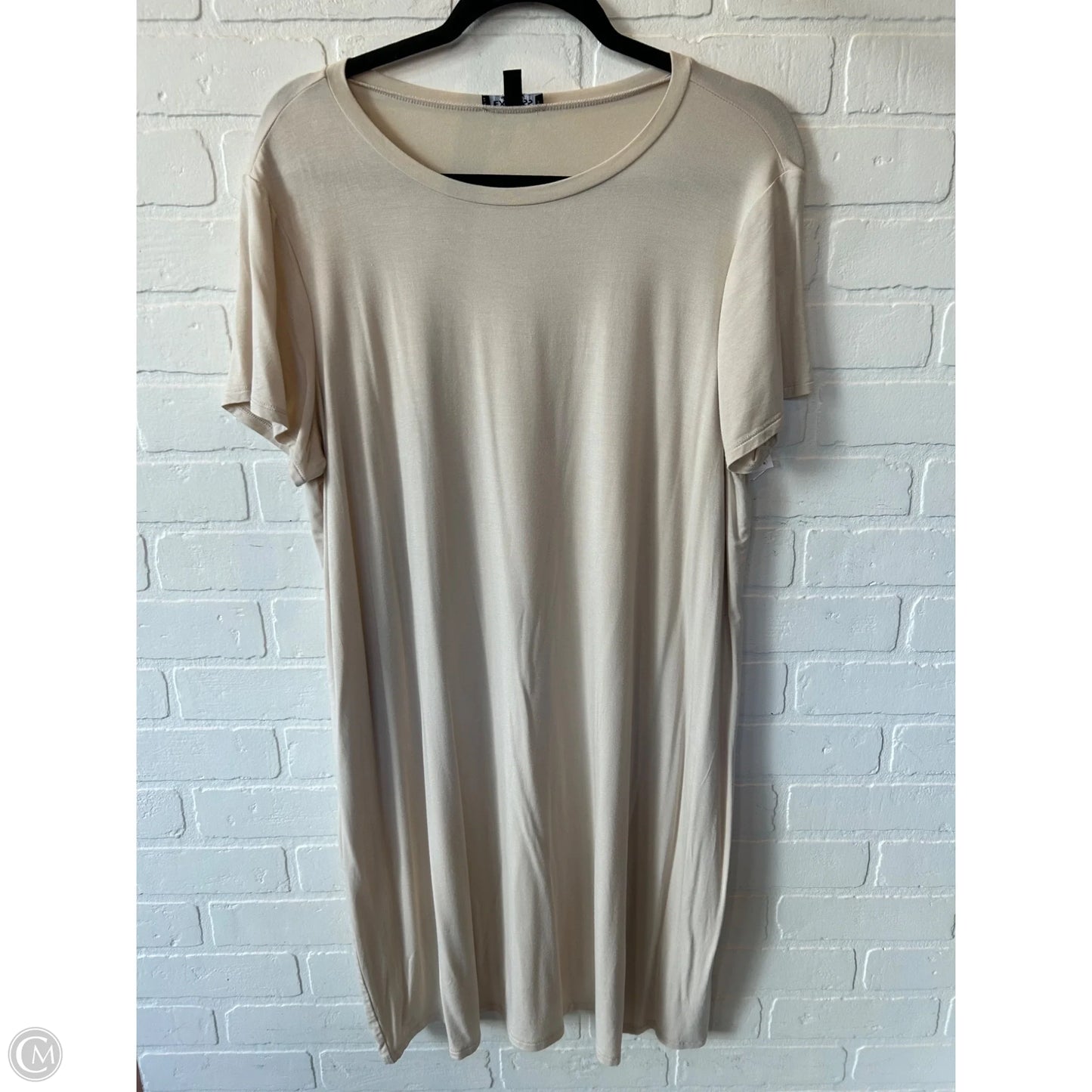 Dress Casual Short By Express In Tan, Size: Xl
