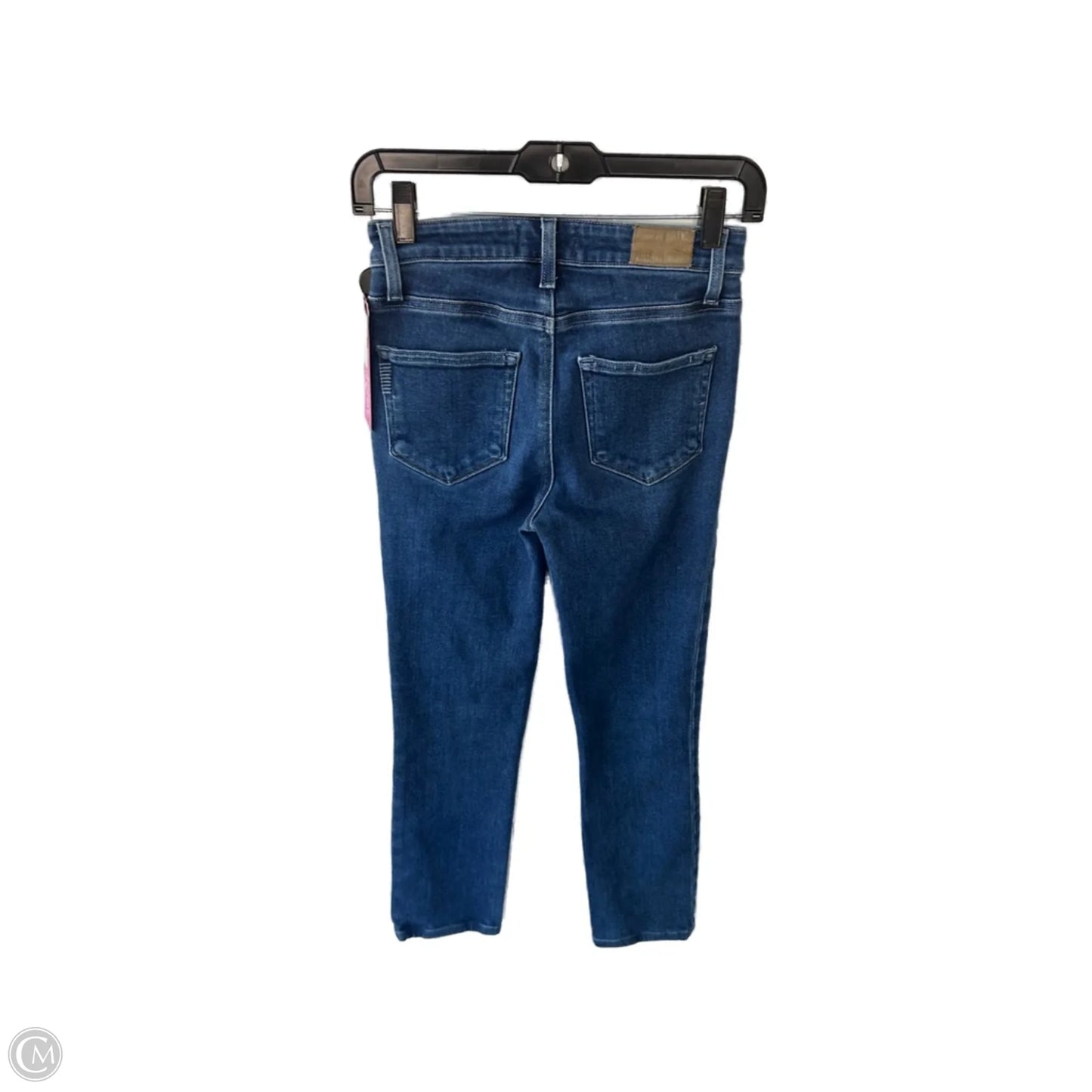 Jeans Skinny By Paige In Blue Denim, Size: 0