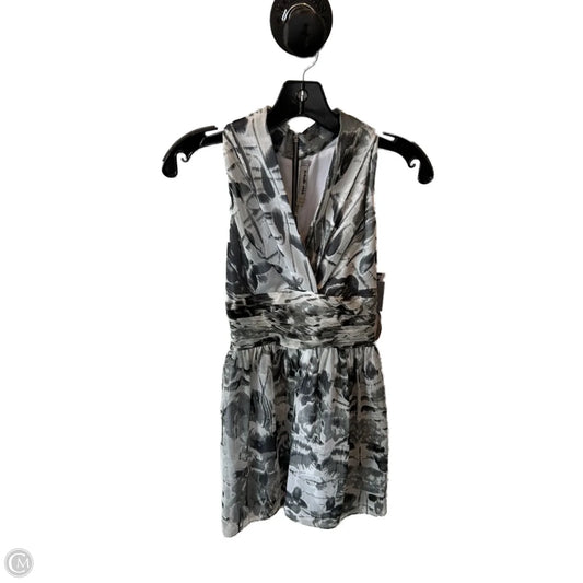 Dress Party Short By Marc New York In Black & Grey, Size: Xs