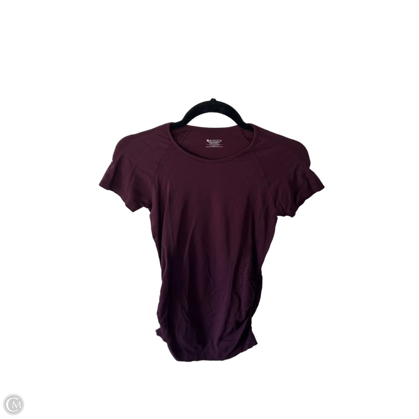 Athletic Top Short Sleeve By Athleta In Red, Size: Xs