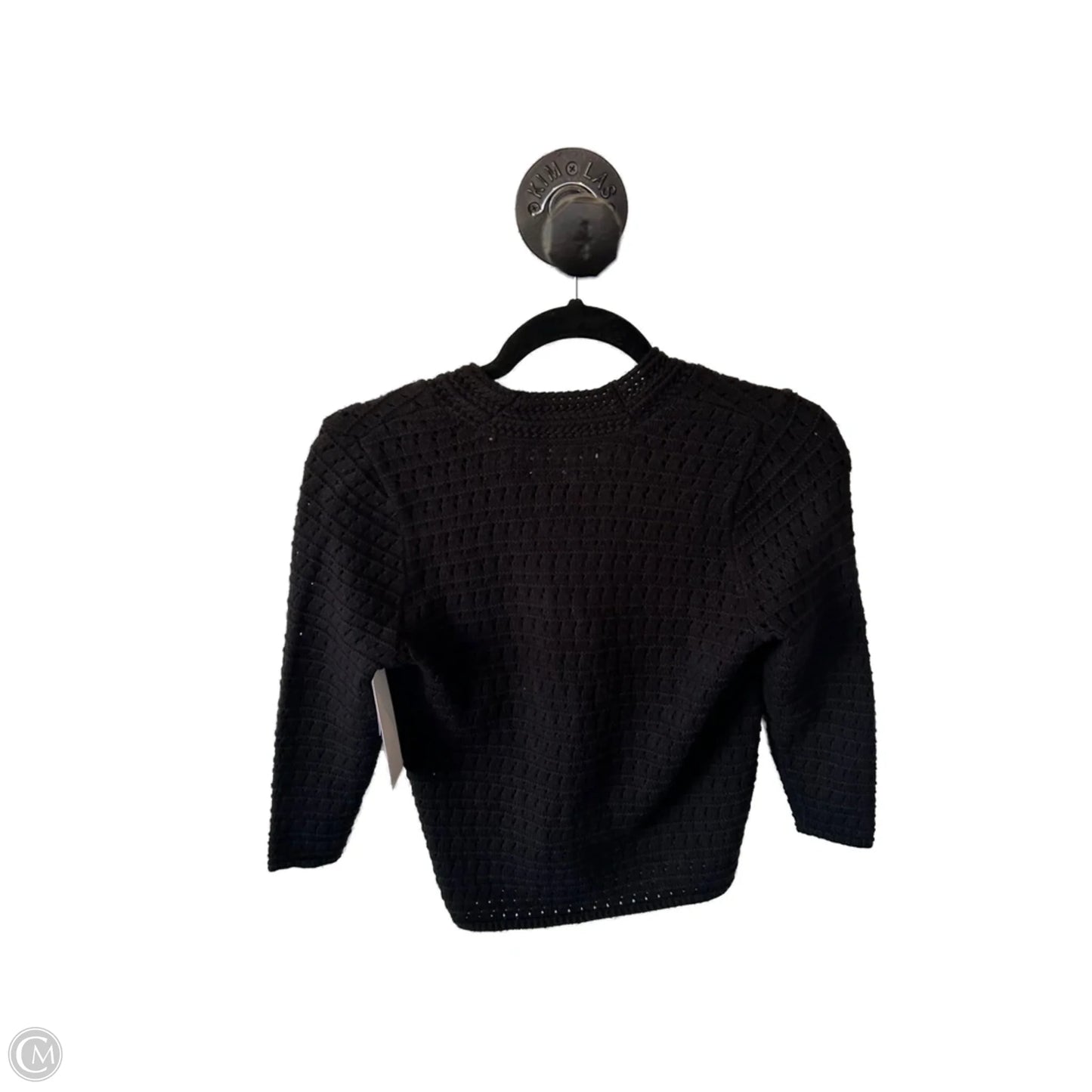 Sweater Cardigan By Loft In Black, Size: Sp