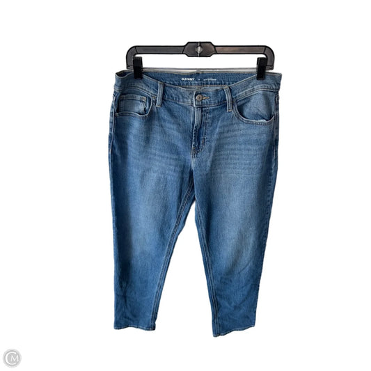 Jeans Boyfriend By Old Navy In Blue Denim, Size: 8