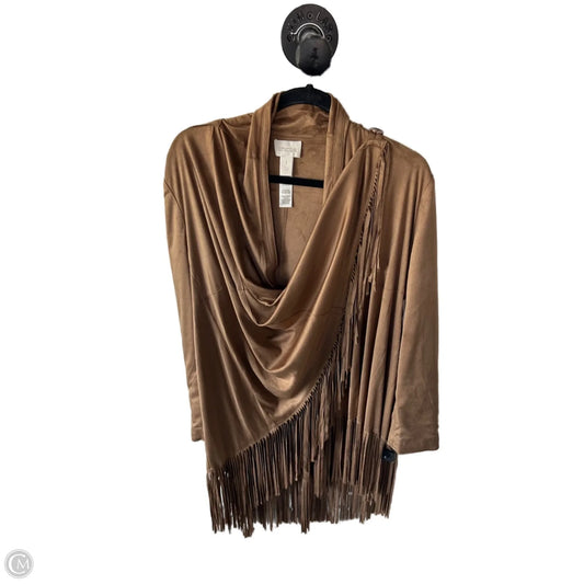 Blazer By Chicos In Tan, Size: M