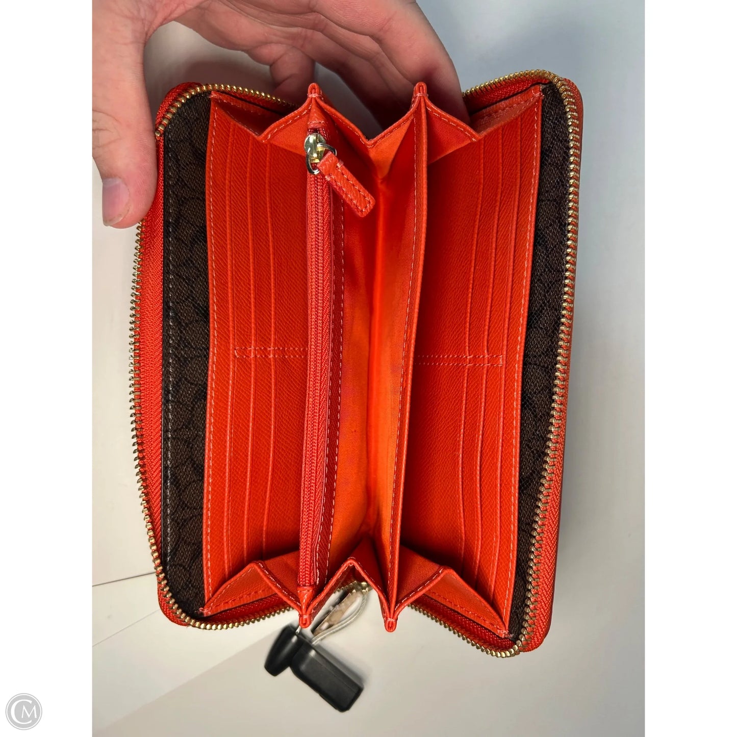 Wallet Designer By Coach, Size: Large