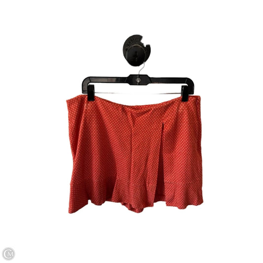 Shorts By Cabi In Orange, Size: 14