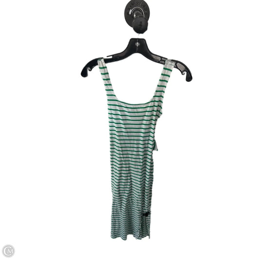 Dress Casual Midi By Rails In Green & White, Size: Xxs