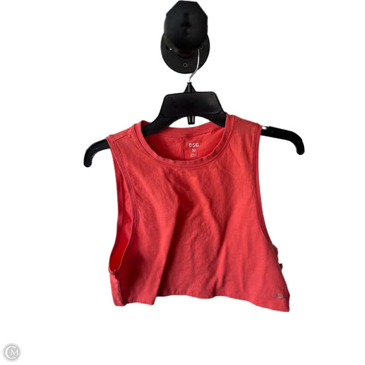 Athletic Tank Top By Dsg Outerwear In Orange, Size: M
