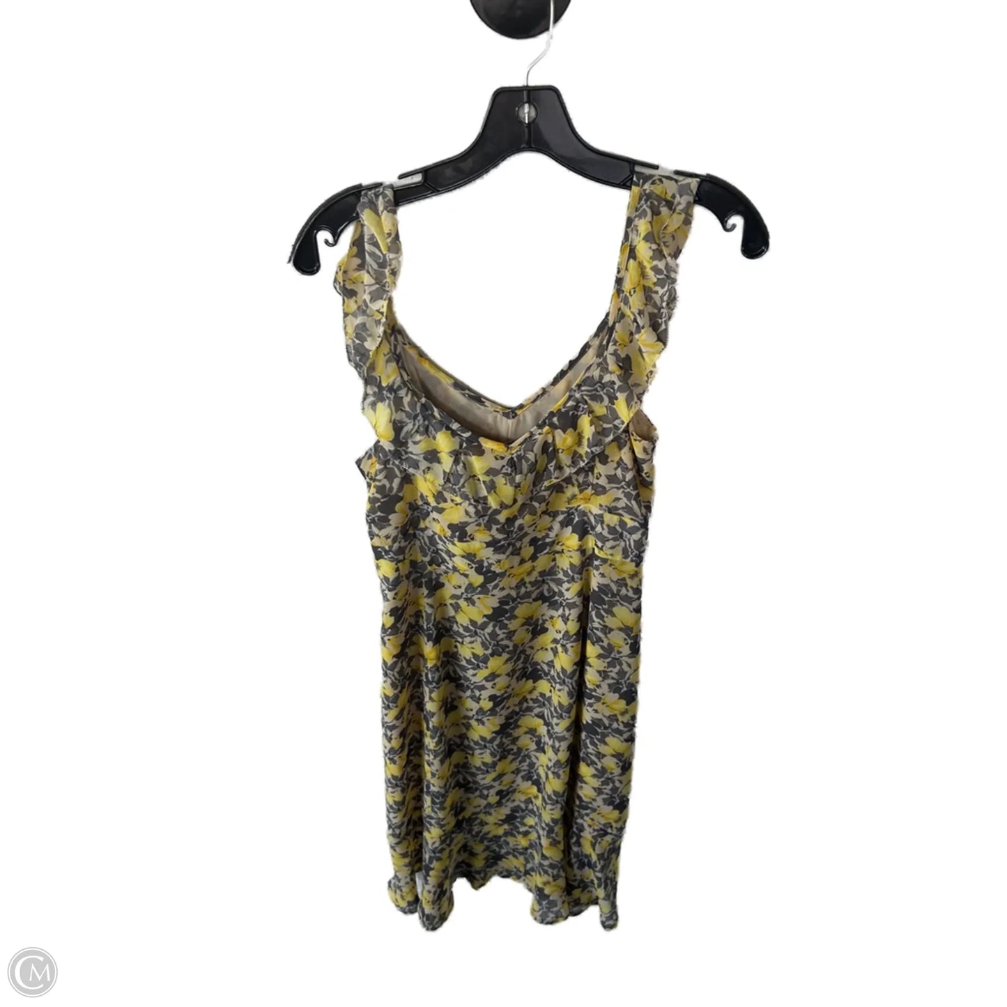 Dress Work By Loft In Brown & Yellow, Size: M