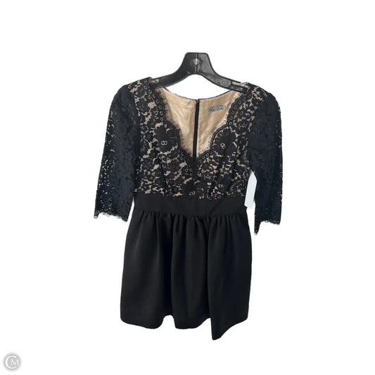 Dress Party Short By Eliza J In Black, Size: S