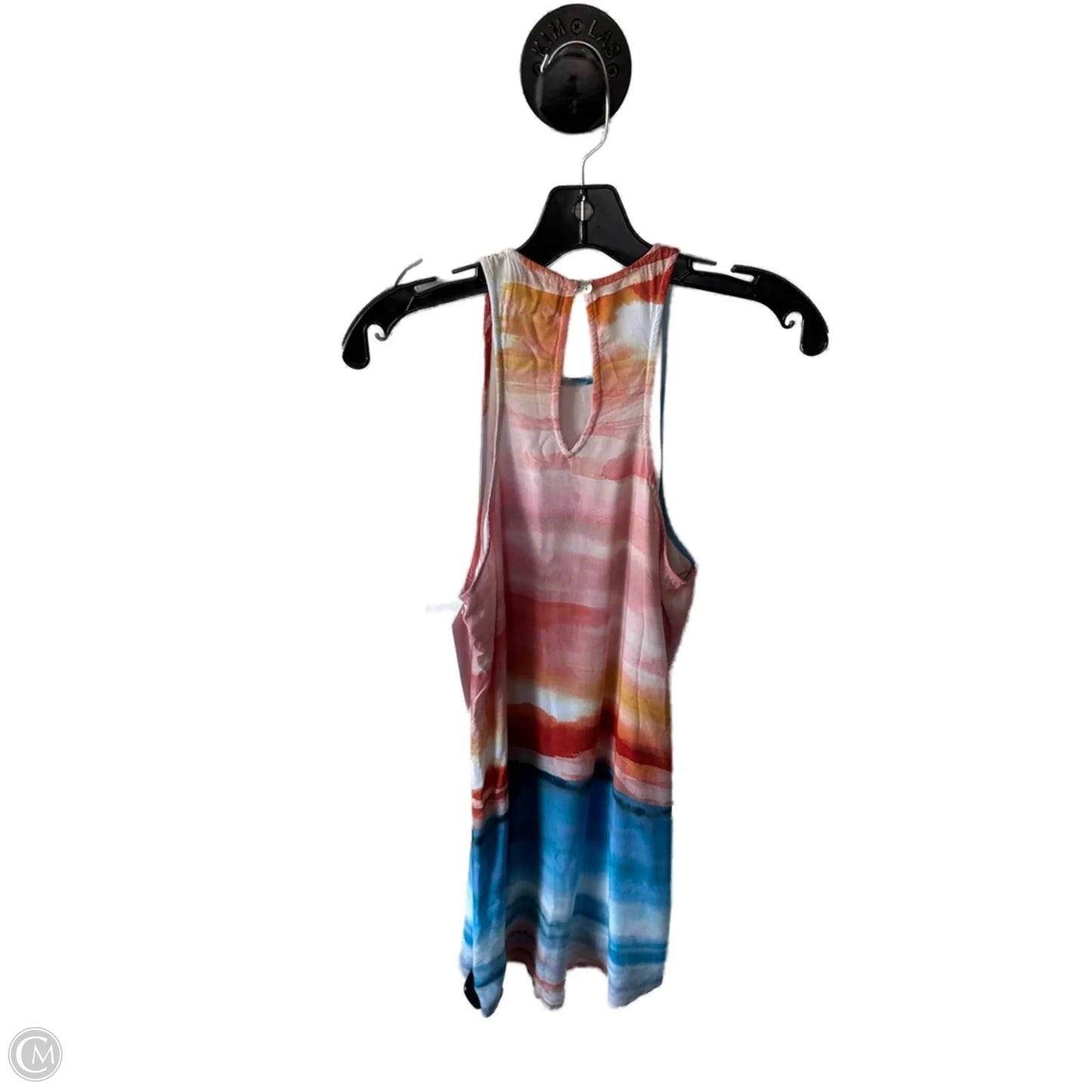 Dress Casual Short By Bella Dahl In Blue & Orange, Size: Xs