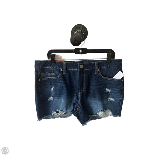 Shorts By Seven 7 In Blue Denim, Size: 12