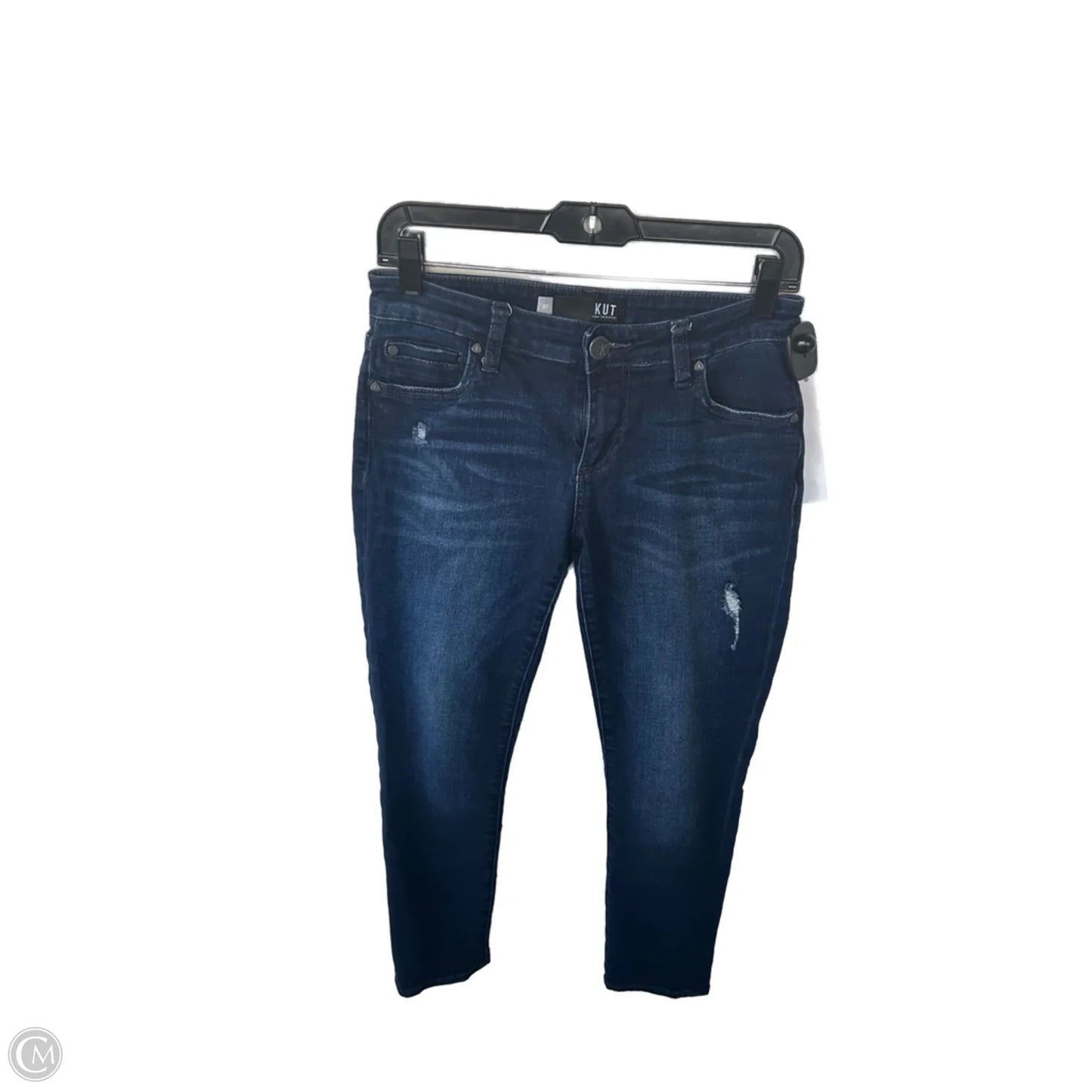 Jeans Boyfriend By Kut In Blue Denim, Size: 0p