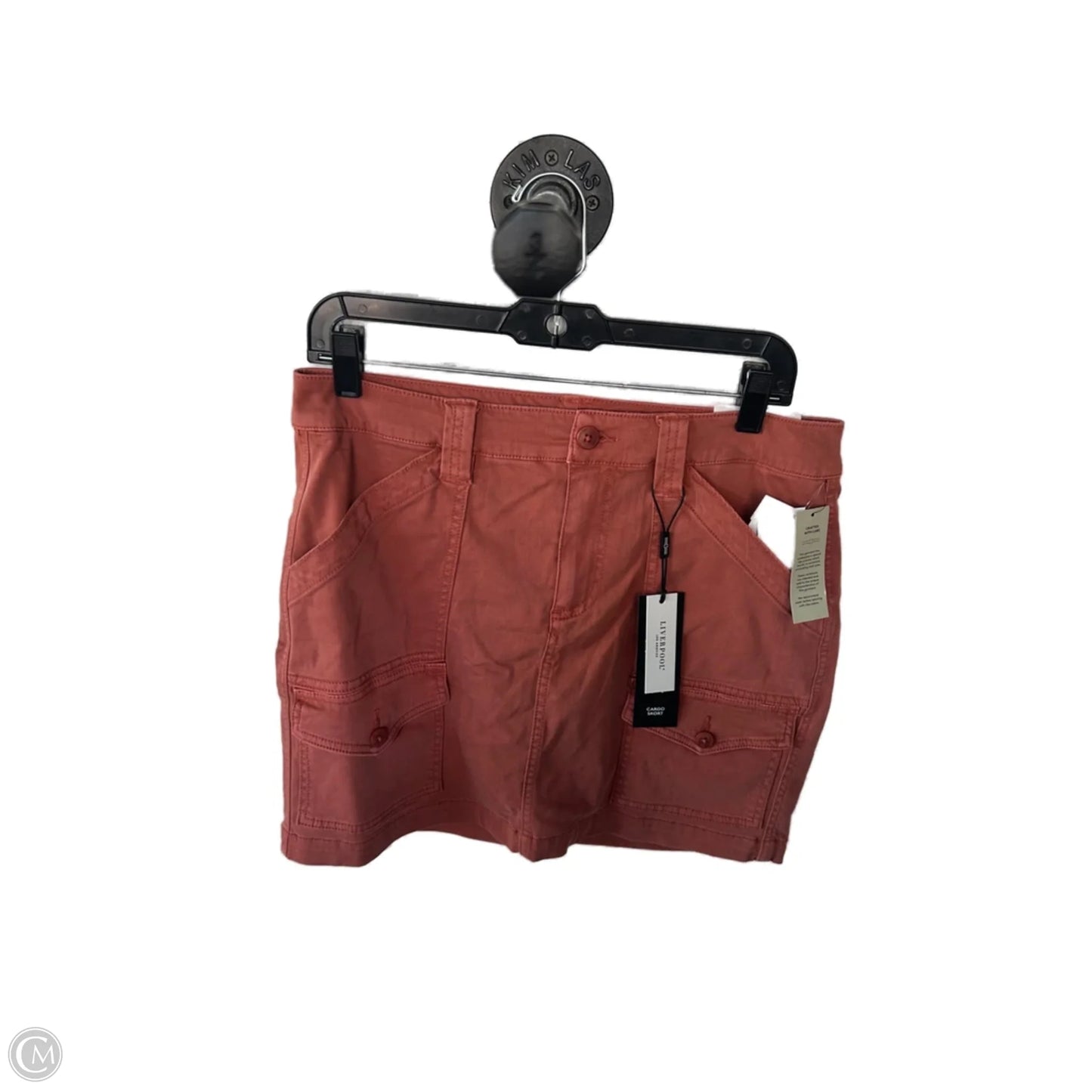 Skirt Mini & Short By Liverpool In Orange, Size: 8