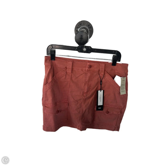 Skirt Mini & Short By Liverpool In Orange, Size: 8