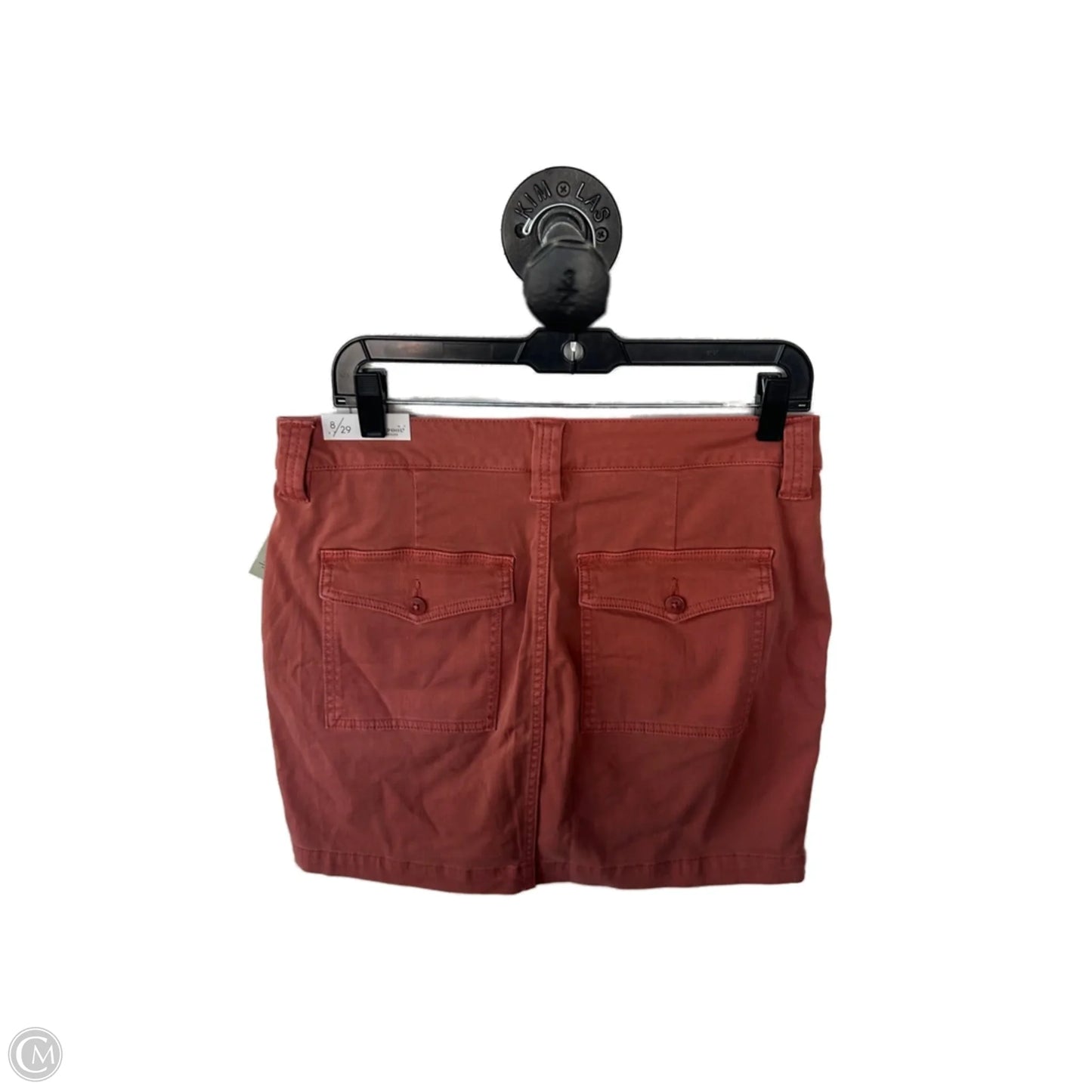 Skirt Mini & Short By Liverpool In Orange, Size: 8