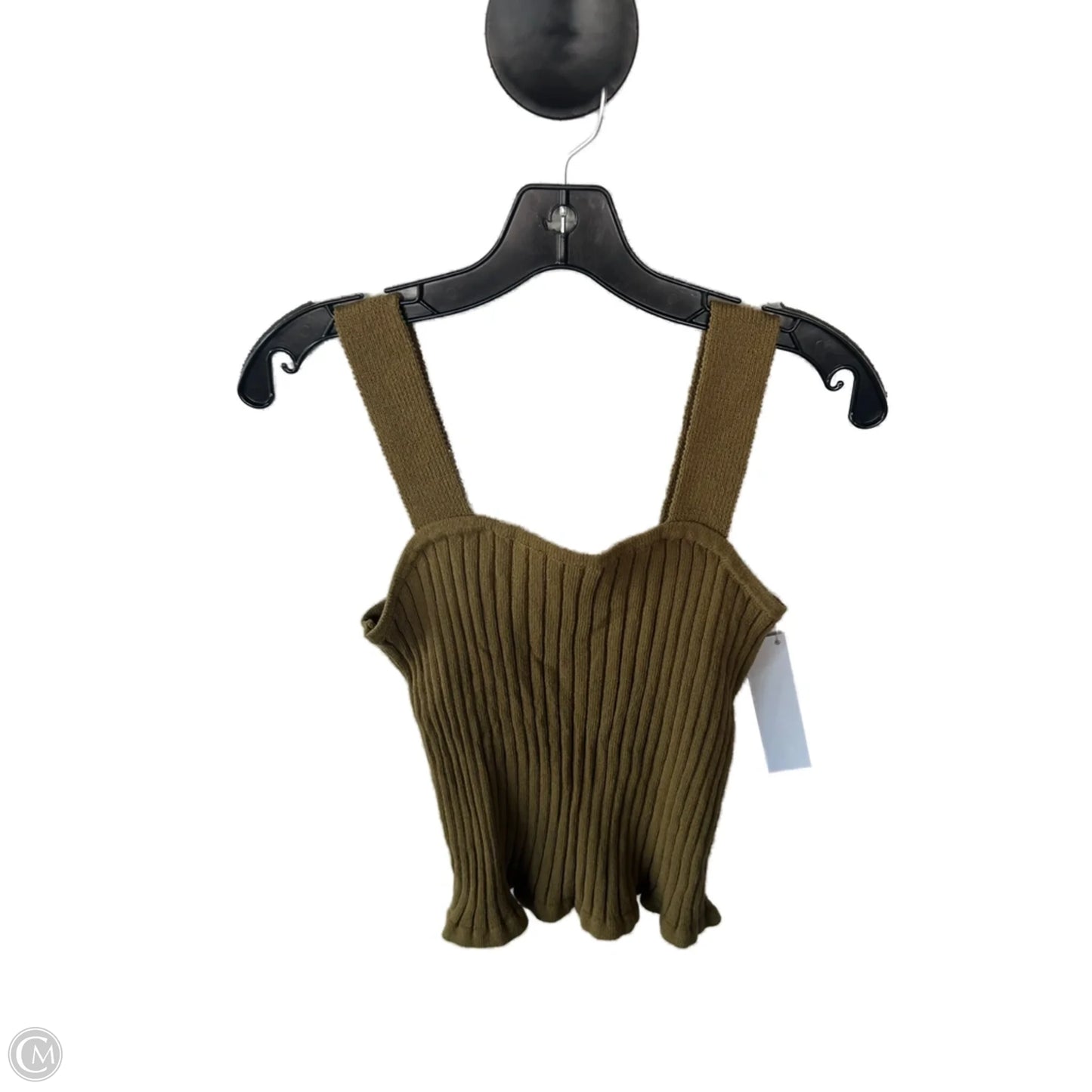 Top Sleeveless By Madewell In Green, Size: M