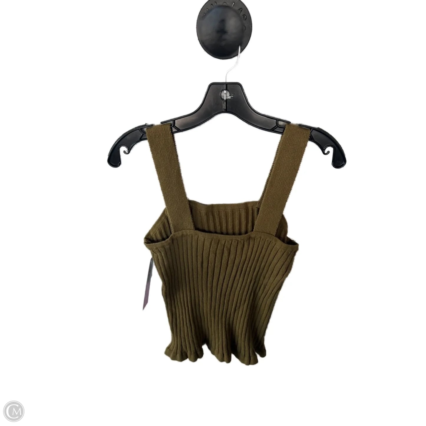 Top Sleeveless By Madewell In Green, Size: M