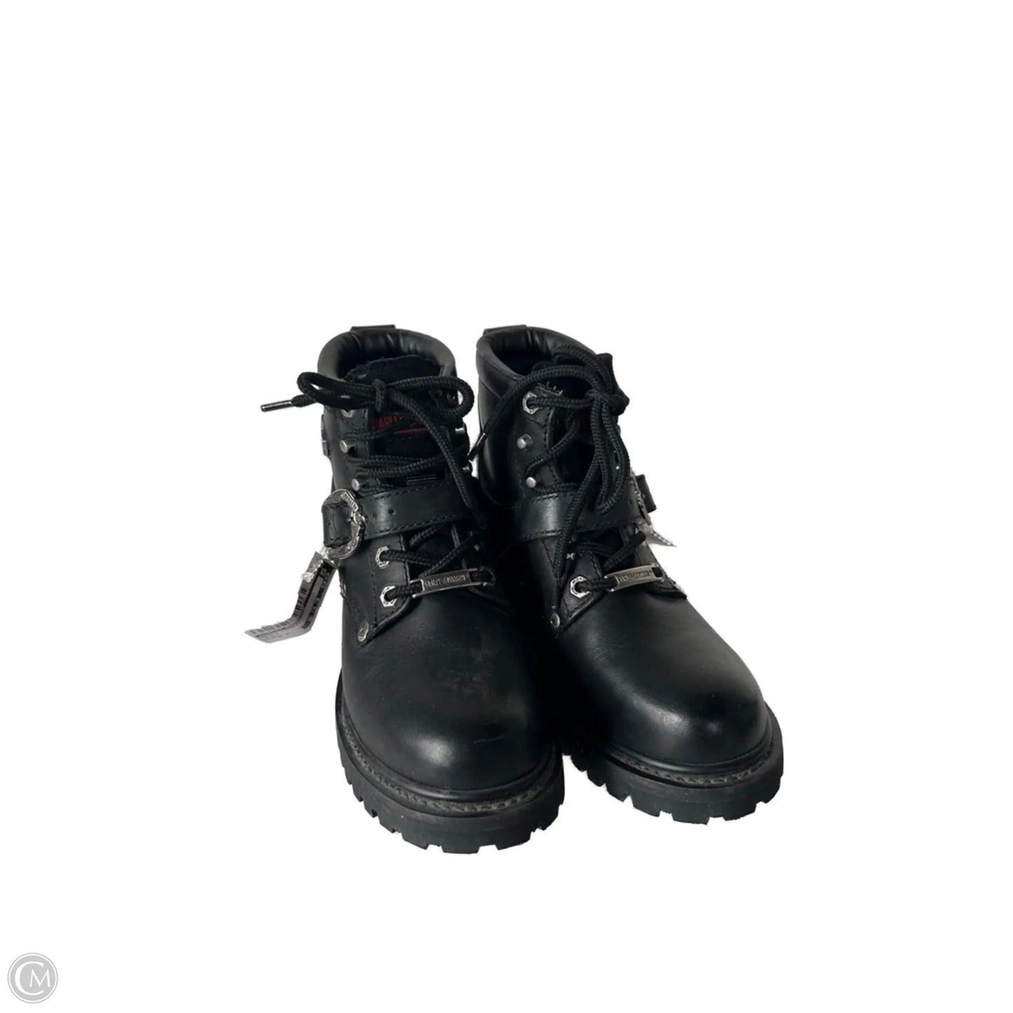 Boots Combat By Harley Davidson In Black, Size: 5.5
