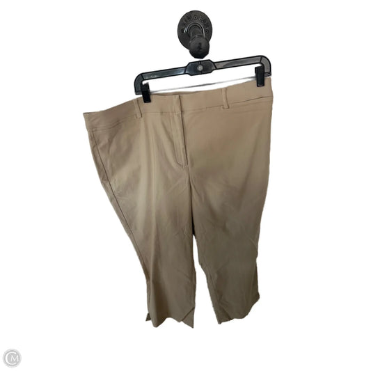 Pants Chinos & Khakis By Lane Bryant In Tan, Size: 18