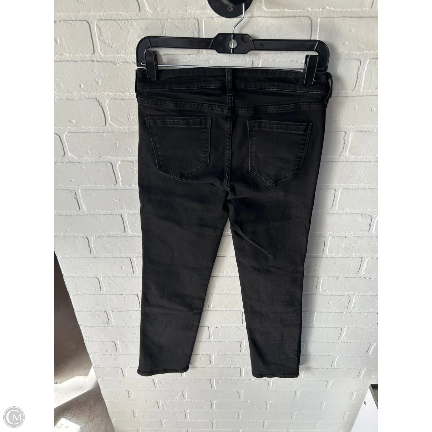 Jeans Straight By Liverpool In Black Denim, Size: 2p