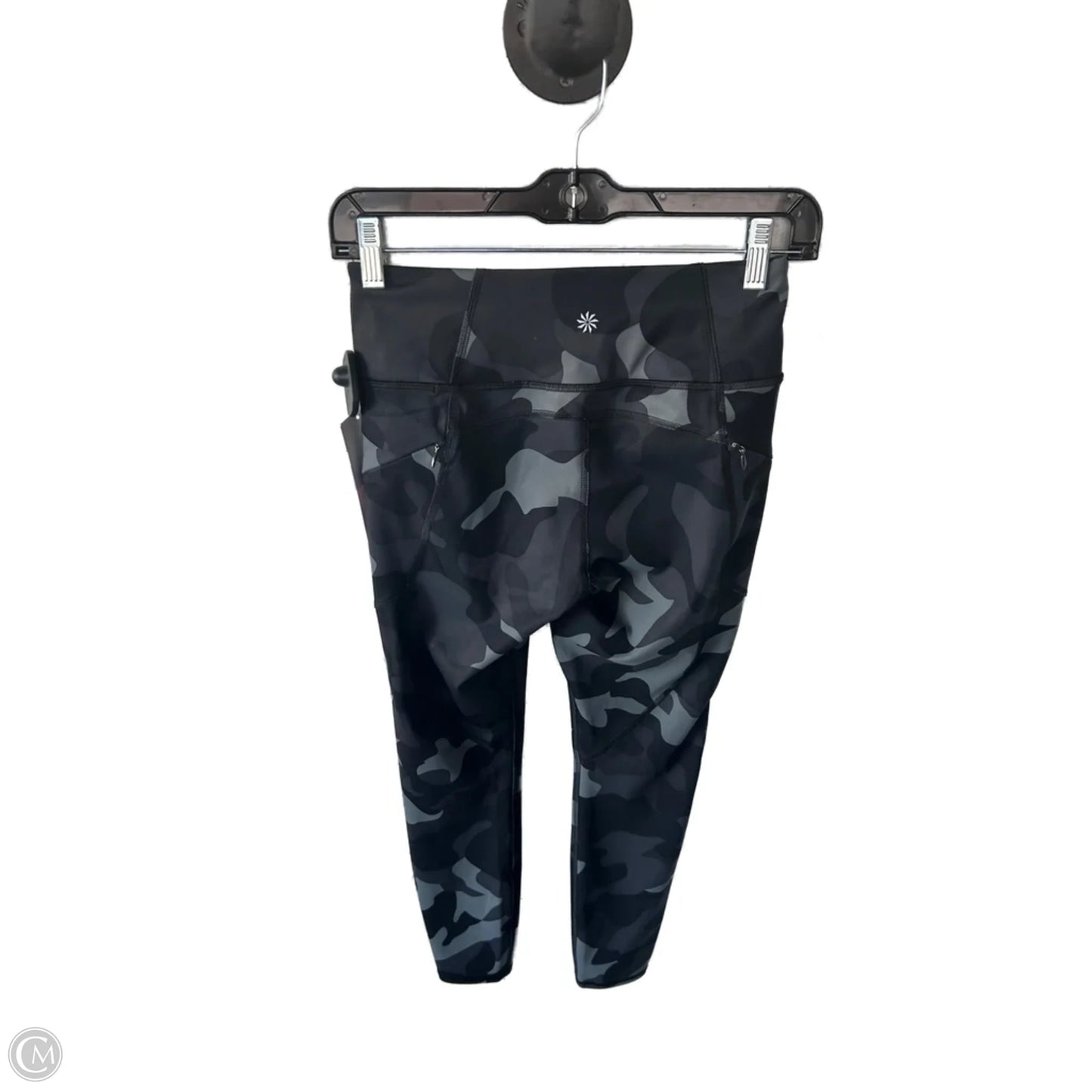 Athletic Leggings By Athleta In Grey, Size: 0