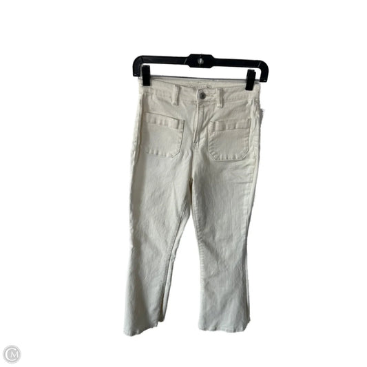 Jeans Boot Cut By Chelsea And Violet In Cream Denim, Size: 2