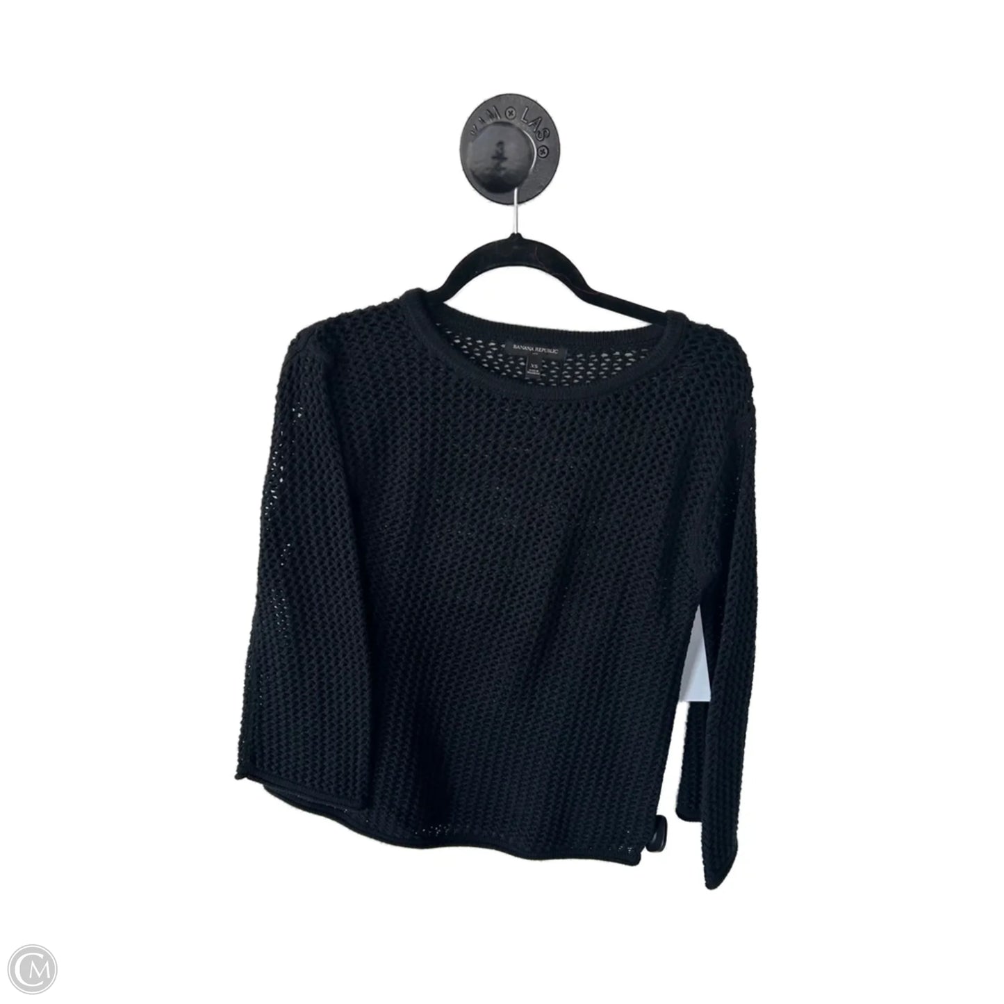 Sweater By Banana Republic In Black, Size: Xs