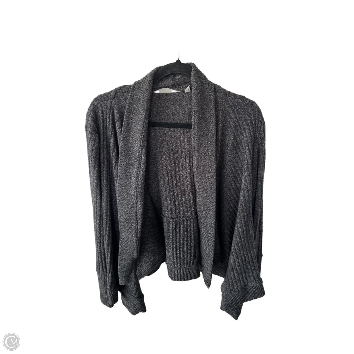 Sweater Cardigan By Athleta In Grey, Size: L