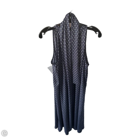 Dress Casual Midi By Ann Taylor In Purple, Size: M