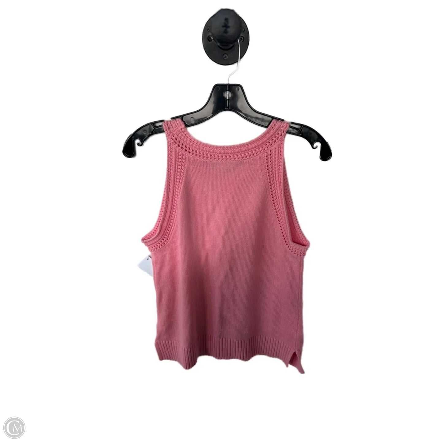 Vest Sweater By Tommy Hilfiger In Pink, Size: M