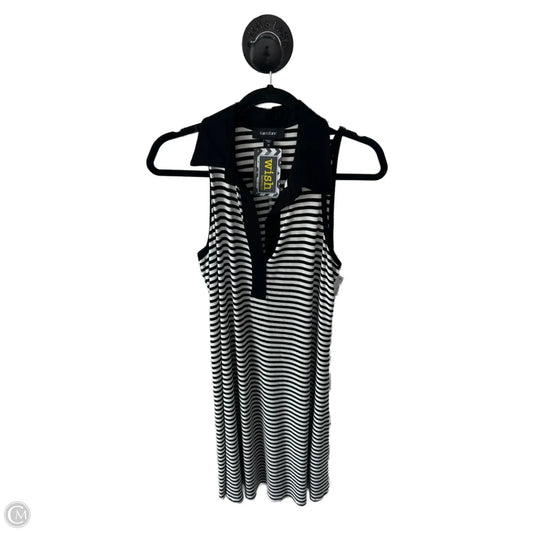 Dress Casual Short By Karen Kane In Black & White, Size: M
